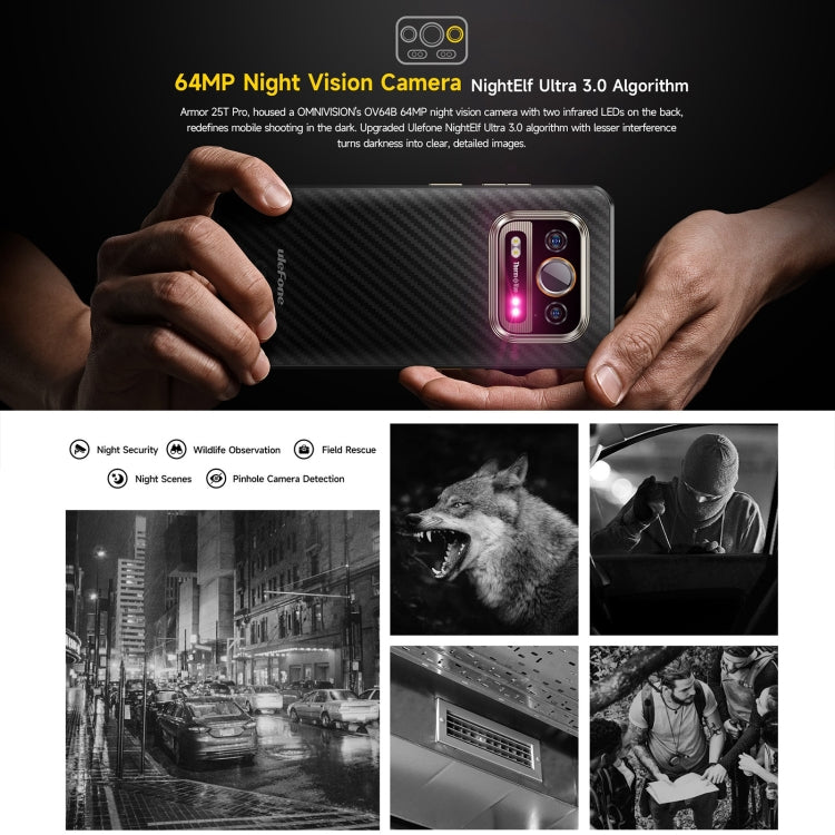 Ulefone Armor 25T Pro Rugged Phone, Thermal Imaging, 6.78 inch Android 14 MediaTek Dimensity 6300 Octa Core, Network: 5G, NFC Ulefone Armor 25T Pro Rugged Phone, Thermal Imaging, 6.78 inch Android 14 MediaTek Dimensity 6300 Octa Core, Network: 5G, NFC